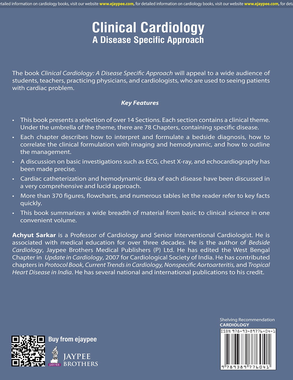 Clinical Cardiology: A Disease Specific Approach